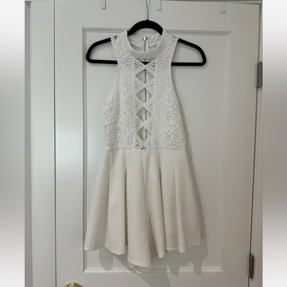 Selfie Leslie White Romper